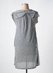 Robe courte gris REDSOUL pour femme seconde vue