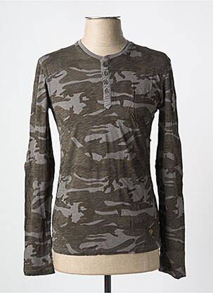 T-shirt vert REDSOUL pour homme