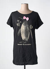 Tunique manches courtes noir REDSOUL pour femme seconde vue