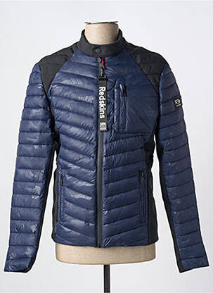 Doudoune poches sans capuche bleu REDSKINS homme