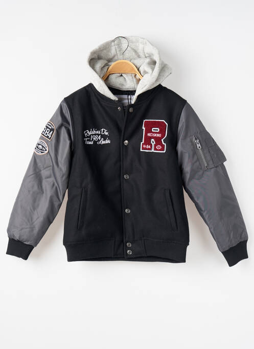 Blouson noir REDSKINS pour garçon