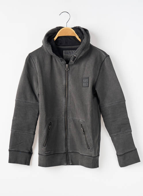 Veste casual gris KAPORAL pour garçon