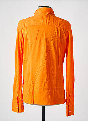 Polo manches longues manches longues orange LES GARCONS FACILES homme