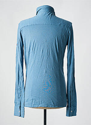 Polo manches longues manches longues bleu fonce LES GARCONS FACILES homme