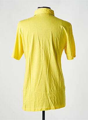 Polo tissage jersey manches courtes jaune LES GARCONS FACILES homme