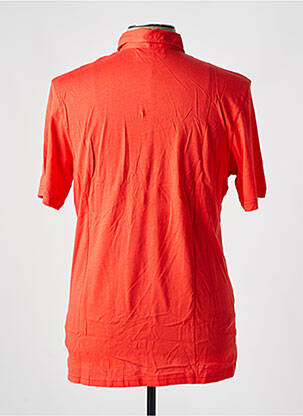 Polo tissage jersey manches courtes orange LES GARCONS FACILES homme