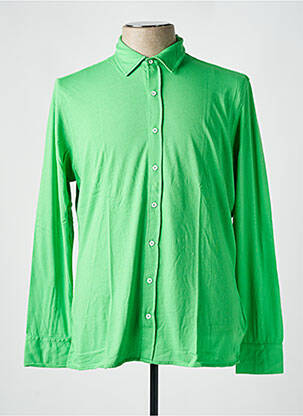 Chemise manches longues manches longues vert LES GARCONS FACILES homme