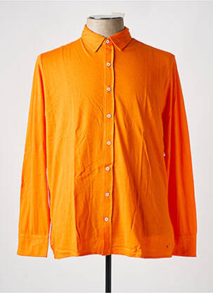 Chemise manches longues manches longues orange LES GARCONS FACILES homme