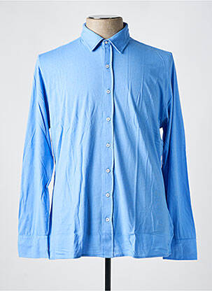 Chemise manches longues manches longues bleu LES GARCONS FACILES homme