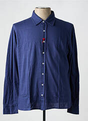Chemise manches longues bleu fonce LES GARCONS FACILES pour homme seconde vue
