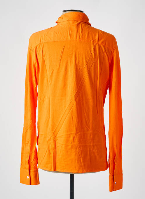 Polo manches longues manches longues orange LES GARCONS FACILES homme