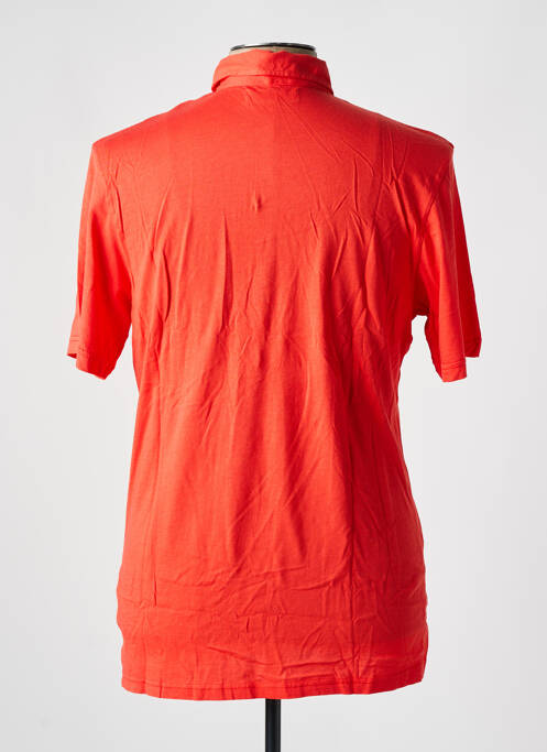 Polo tissage jersey manches courtes orange LES GARCONS FACILES homme