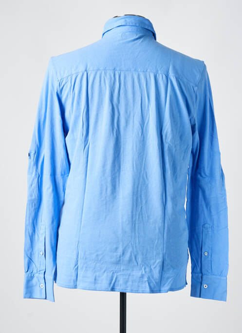 Chemise manches longues bleu LES GARCONS FACILES pour homme