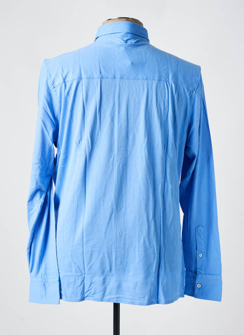 Chemise manches longues bleu LES GARCONS FACILES pour homme
