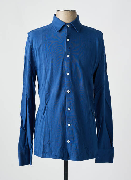Chemise manches longues bleu clair LES GARCONS FACILES pour homme