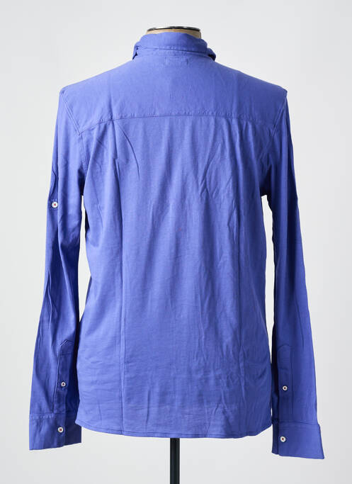 Chemise manches longues violet LES GARCONS FACILES pour homme