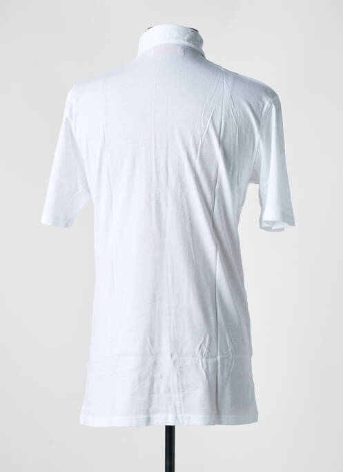 Polo blanc LES GARCONS FACILES pour homme