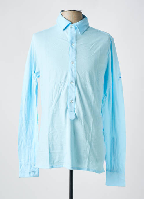 Polo bleu LES GARCONS FACILES pour homme