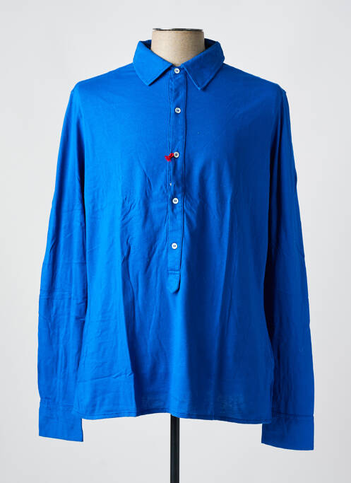 Polo bleu fonce LES GARCONS FACILES pour homme