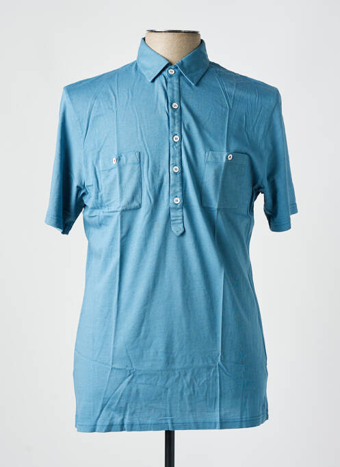Polo bleu LES GARCONS FACILES pour homme