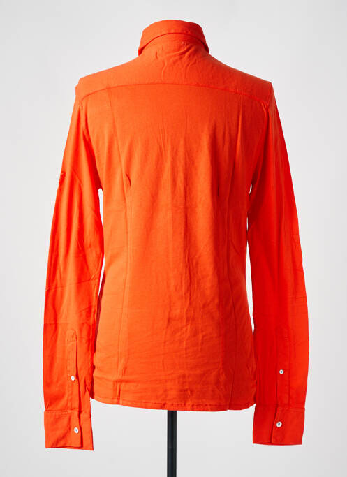 Polo orange fonce LES GARCONS FACILES pour homme