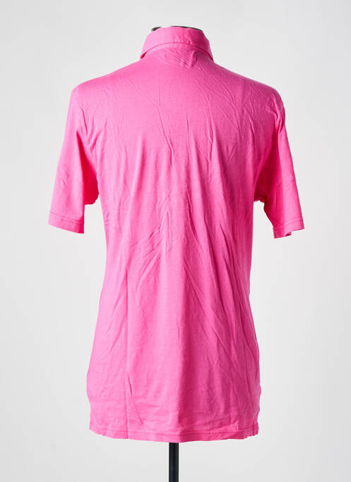 Polo rose LES GARCONS FACILES pour homme