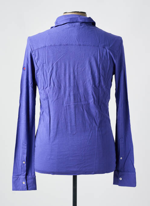 Polo violet LES GARCONS FACILES pour homme