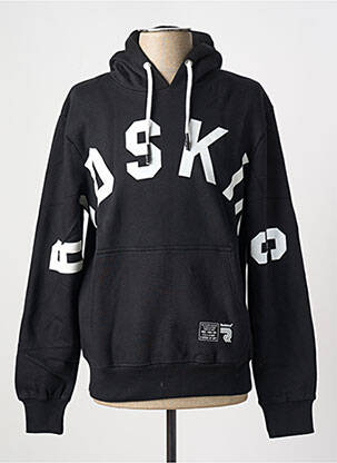 Sweat-shirt à capuche tissage jersey manches longues noir REDSKINS homme