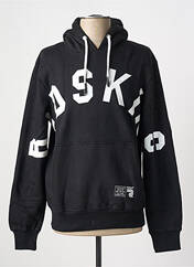 Sweat-shirt à capuche noir REDSKINS pour homme seconde vue