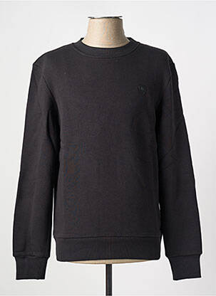 Pull col rond manches longues noir REDSKINS homme
