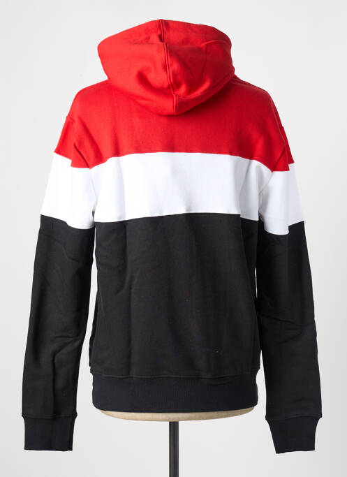 Sweat-shirt à capuche tissage jersey manches longues noir REDSKINS homme