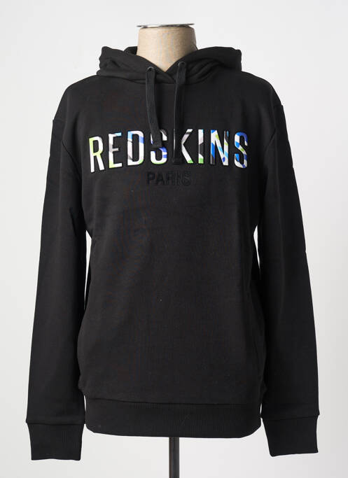 Sweat-shirt à capuche noir REDSKINS pour homme