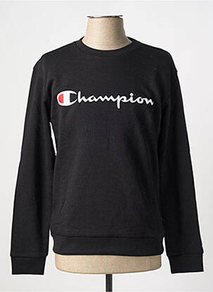 Pull noir CHAMPION pour homme