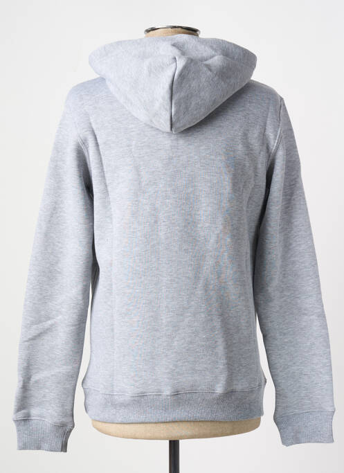 Sweat-shirt à capuche tissage jersey manches longues gris CHAMPION homme