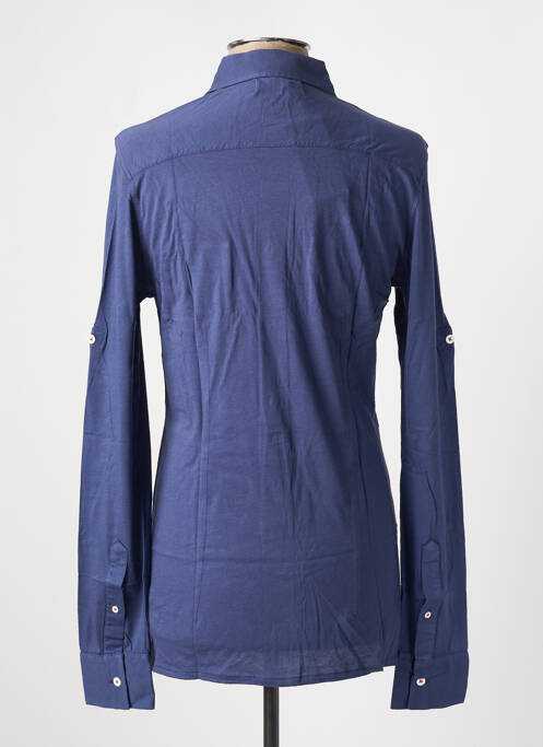 Chemise manches longues bleu LES GARCONS FACILES pour homme