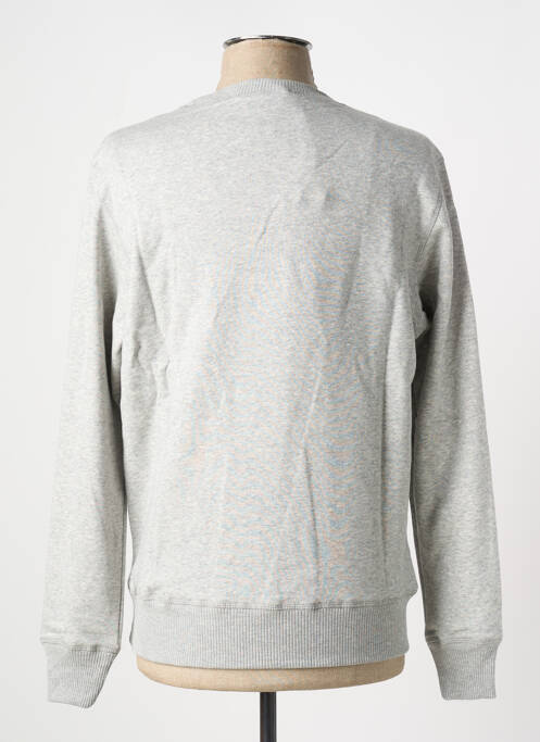 Pull col rond manches longues gris DIESEL homme