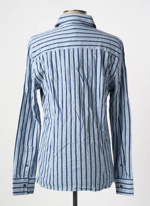 Chemise manches longues bleu LES GARCONS FACILES pour homme