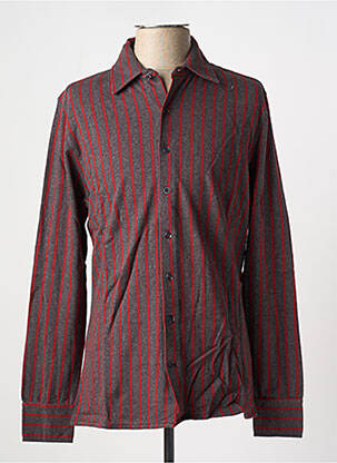 Chemise manches longues manches longues rouge LES GARCONS FACILES homme