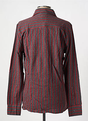 Chemise manches longues manches longues rouge LES GARCONS FACILES homme