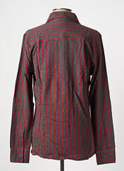 Chemise manches longues rouge LES GARCONS FACILES pour homme seconde vue