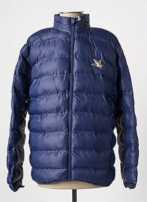 Doudoune poches sans capuche bleu CHEVIGNON homme