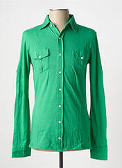 Chemise manches longues vert LES GARCONS FACILES pour homme seconde vue