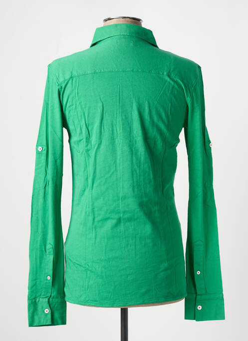 Chemise manches longues vert LES GARCONS FACILES pour homme