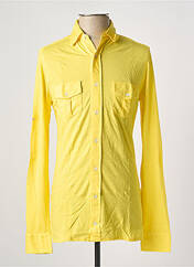 Chemise manches longues jaune LES GARCONS FACILES pour homme seconde vue