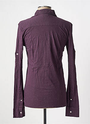 Chemise manches longues manches longues violet LES GARCONS FACILES homme