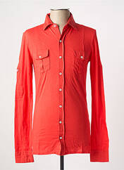 Chemise manches longues rouge LES GARCONS FACILES pour homme seconde vue