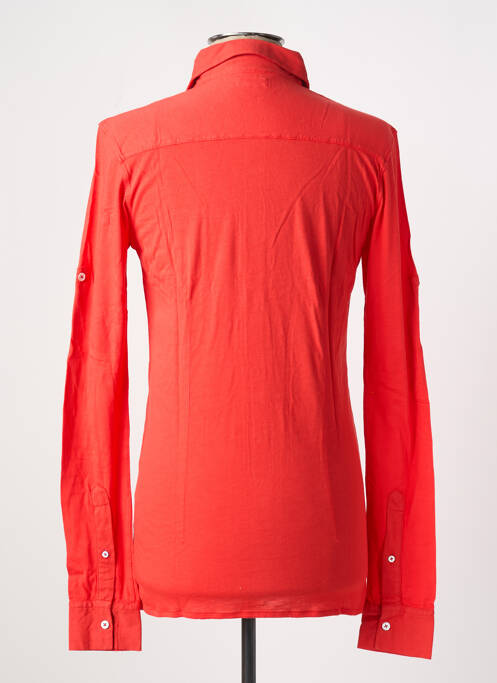 Chemise manches longues rouge LES GARCONS FACILES pour homme