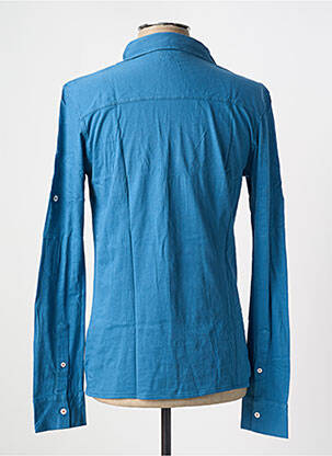 Chemise manches longues coupe cintrée bleu LES GARCONS FACILES homme