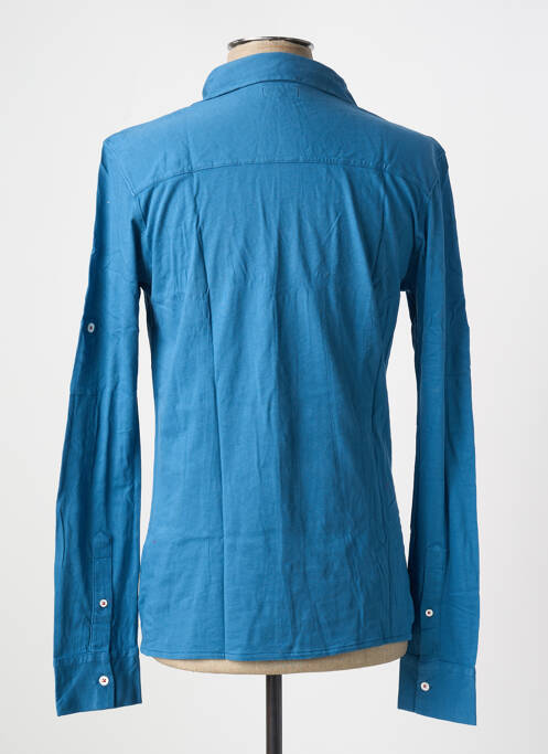 Chemise manches longues bleu LES GARCONS FACILES pour homme