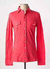 Chemise manches longues rose LES GARCONS FACILES pour homme seconde vue